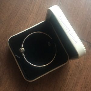 Limited edition pandora charm bangle never used